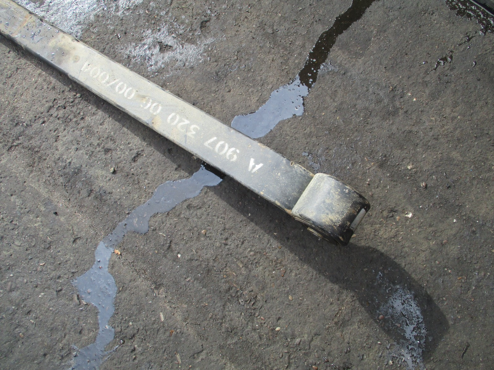 2020 MERCEDES SPRINTER W907 NSR PASSENGER SIDE REAR LEAF SPRING A9073200600
