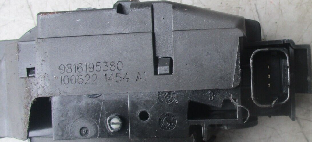 CITROEN C4 TAILGATE BOOT LOCK HATCHBACK MECHANISM 9816195380