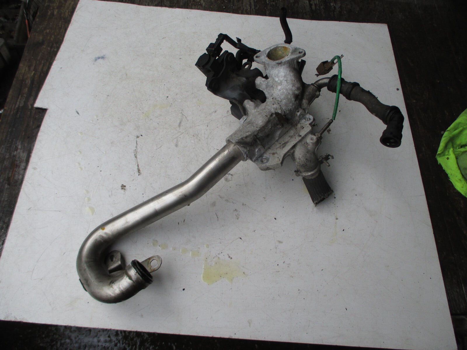 RENAULT CLIO MK4 2015 1.5 DIESEL GAS RECIRCULATION EGR VALVE HOUSING 147173974R