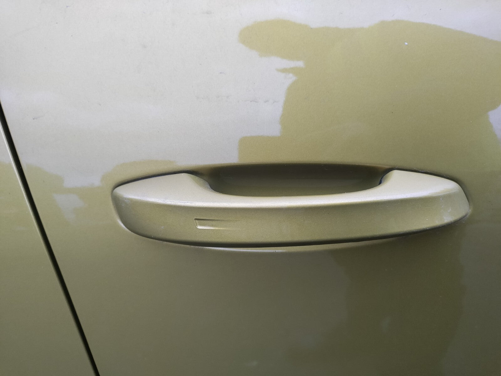 2023 VAUXHALL ASTRA L MK8 OSF DRIVER SIDE FRONT DOOR HANDLE AMBER YELLOW ERV