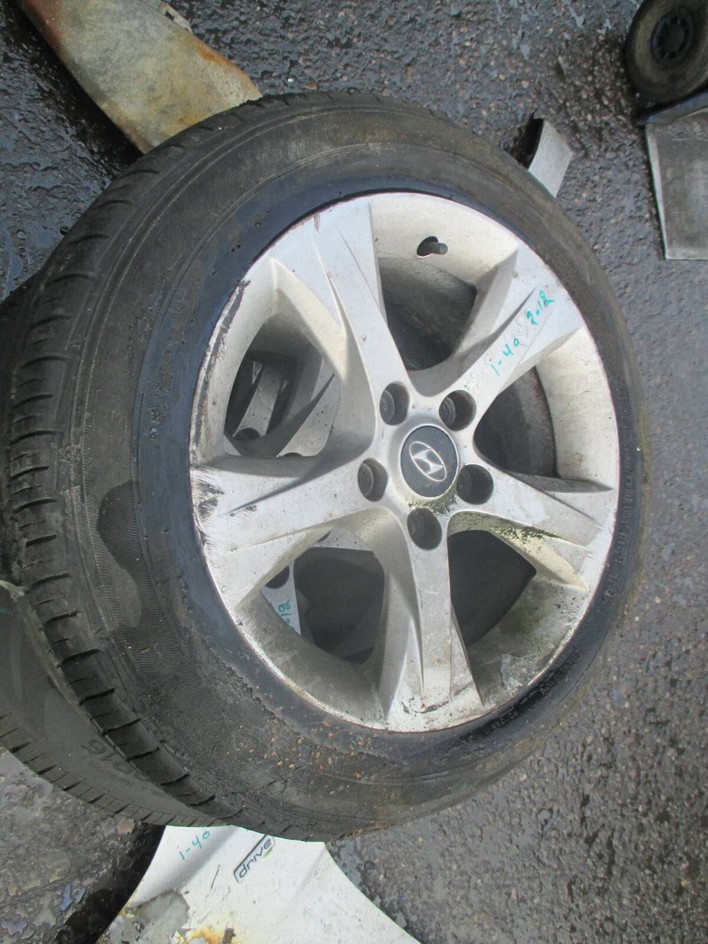 HYUNDAI i40 2012 16 INCH ALLOY WHEEL RIM 205/60R16