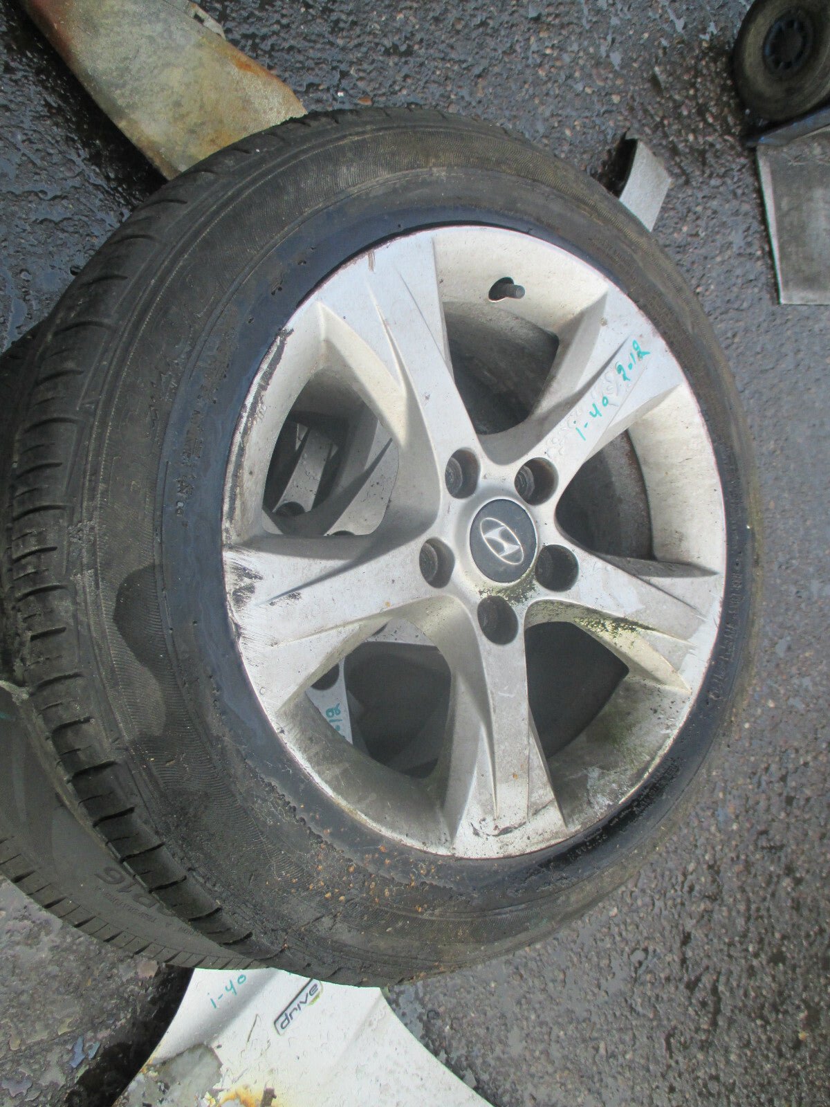 HYUNDAI i40 2012 16 INCH ALLOY WHEEL RIM 205/60R16