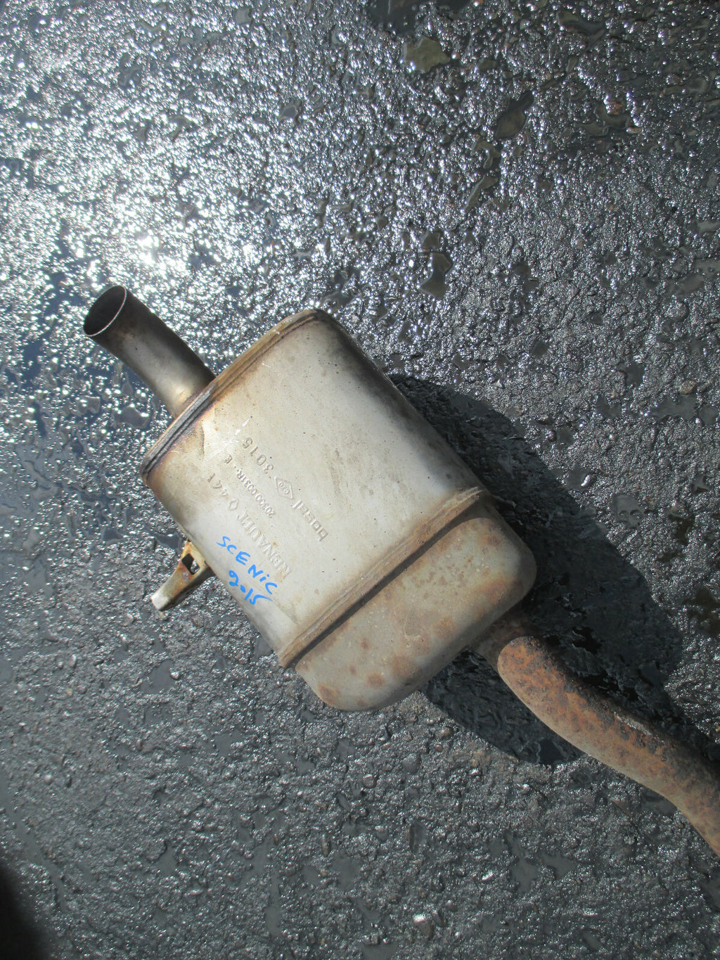 RENAULT SCENIC MK3 2015 1.5 DIESEL BACK BOX SILENCER EXHAUST SYSTEM 203000031R