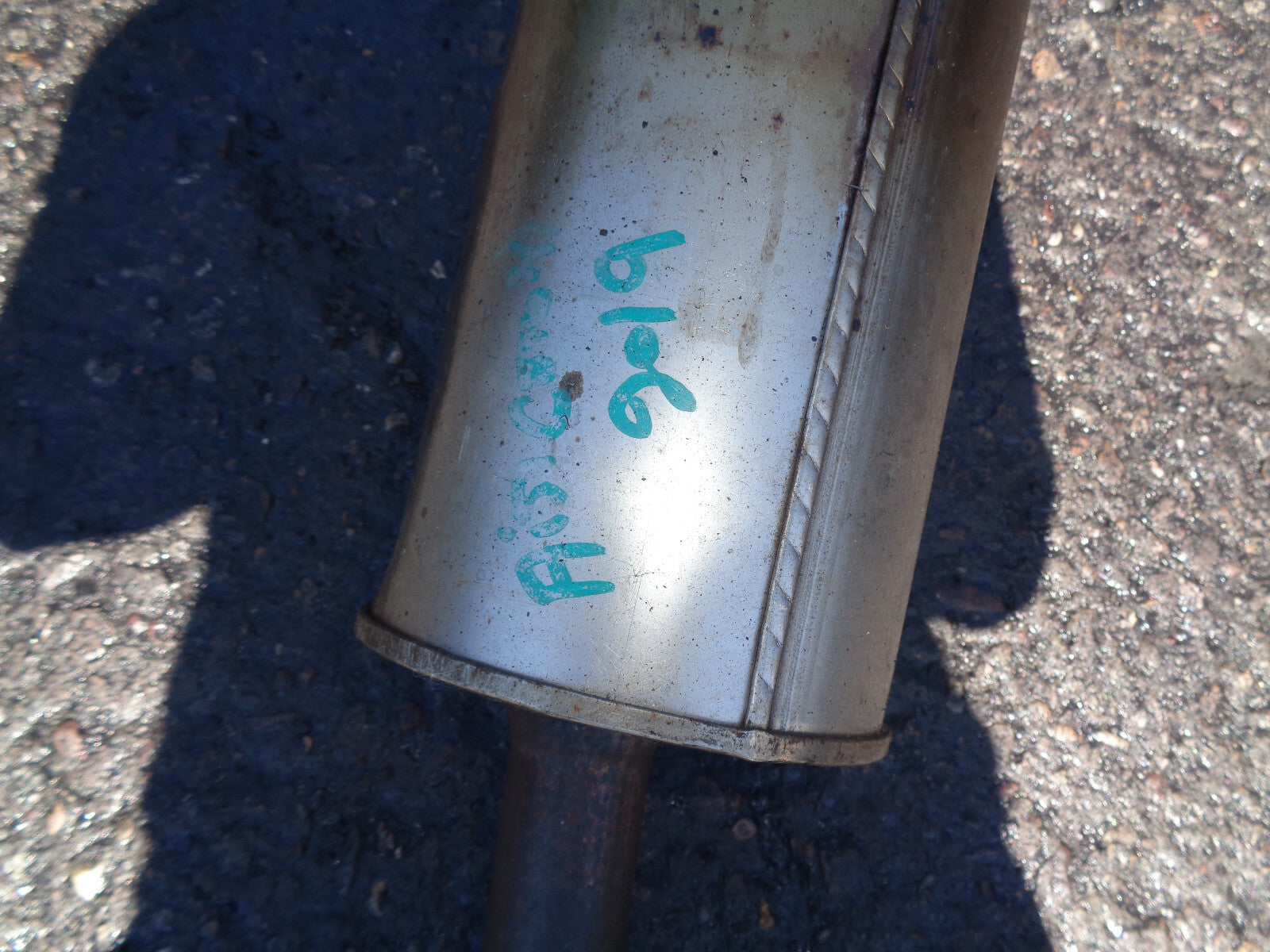 CITROEN C5 AIRCROSS 2019 1.5 DIESEL EXHAUST PIPE WITH MODULE 9811207180