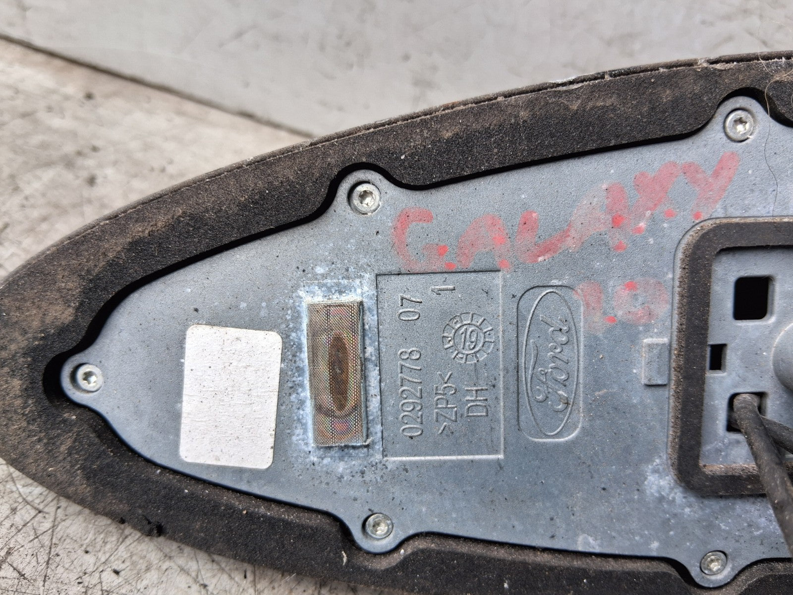 2020 FORD GALAXY MK4 ROOF SHARK AERIAL ANTENNA 19K351