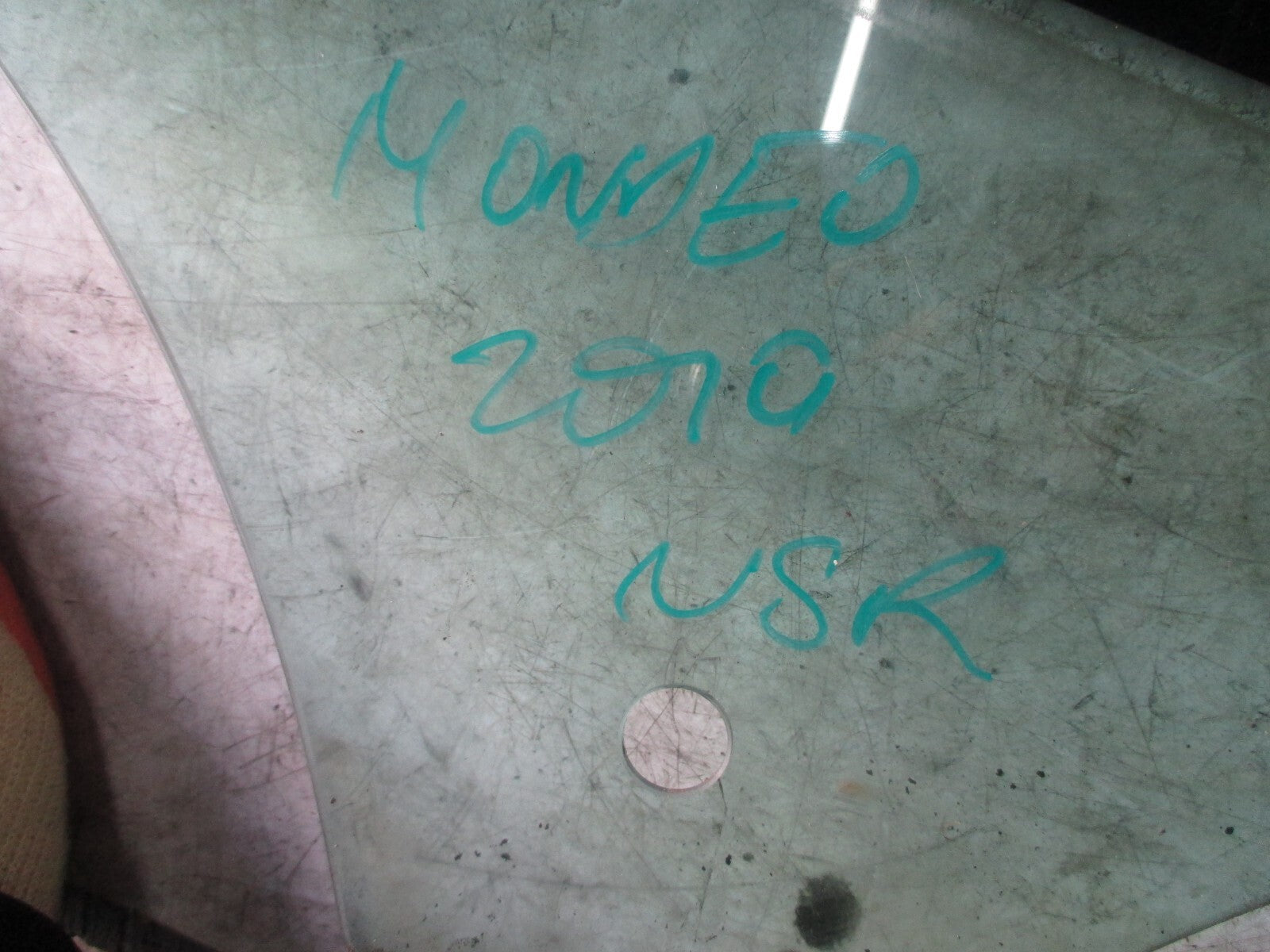 FORD MONDEO MK4 2010 5 DOOR NSR PASSENGER SIDE REAR DOOR WINDOW GLASS