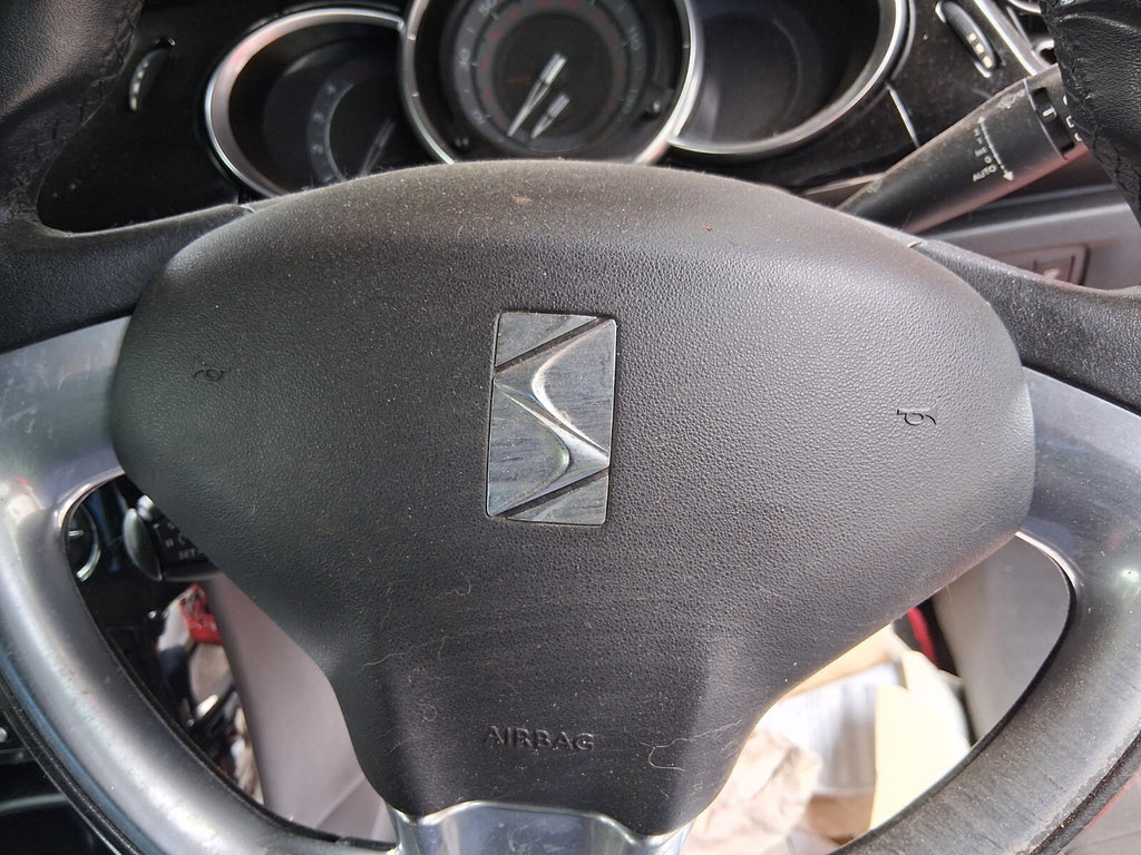 2012 CITROEN DS3 3 DOOR STEERING WHEEL AIRBAG SAFETYBAG BLACK