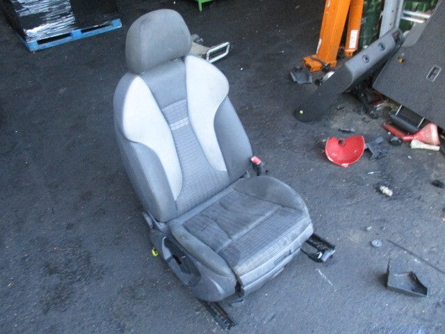 AUDI A3 8V 2013 OSF DRIVER SIDE FRONT COMPLETE SEAT GREY