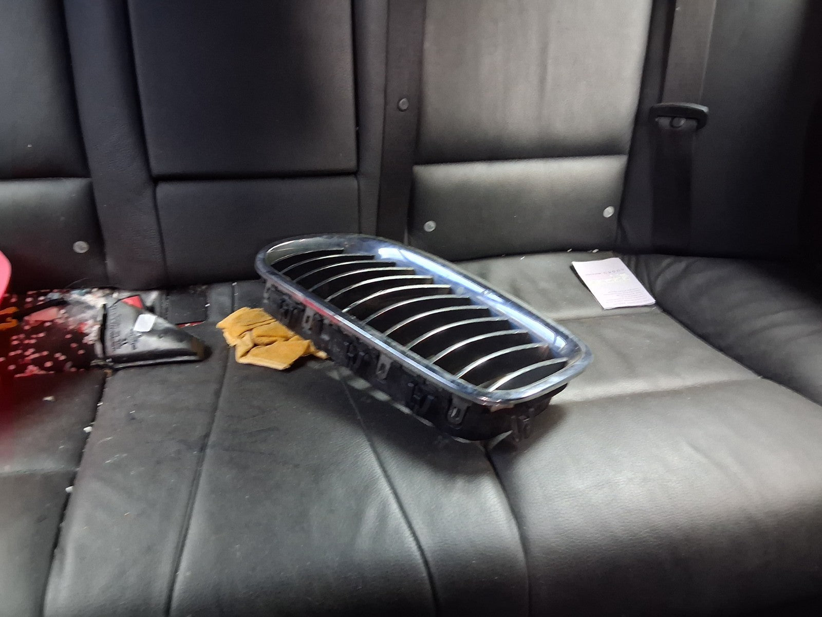 2010 BMW 5 SERIES F10 M SPORT REAR BACK SEAT CENTER CONSOLE BENCH SEAT COMPLETE