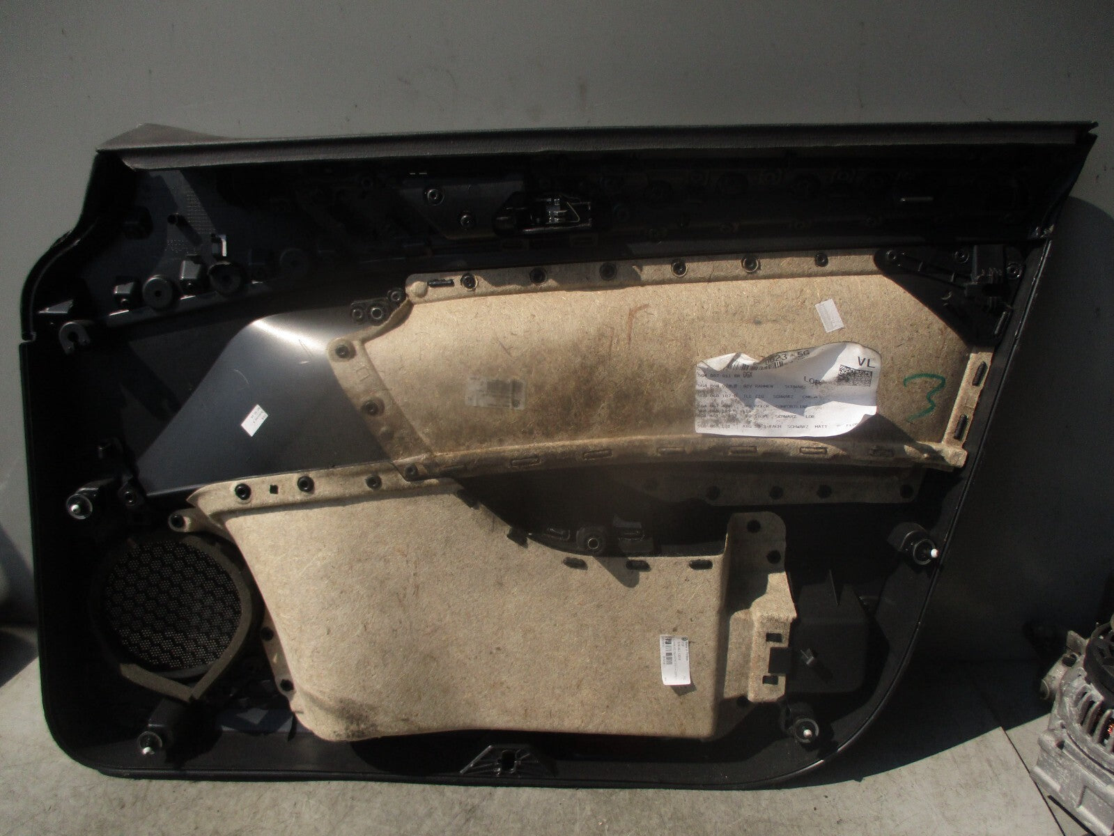 2015 VOLKSWAGEN GOLF MK7 NSF PASSENGER SIDE FRONT LEFT DOOR CARD PANEL 5G4868109