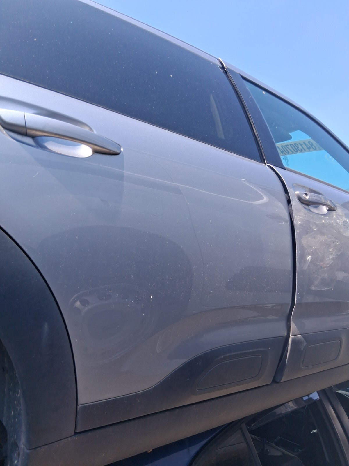 2020 CITROEN C4 CACTUS OSR DRIVER SIDE REAR BARE DOOR GRIS ARTENSE METALLIC KCA