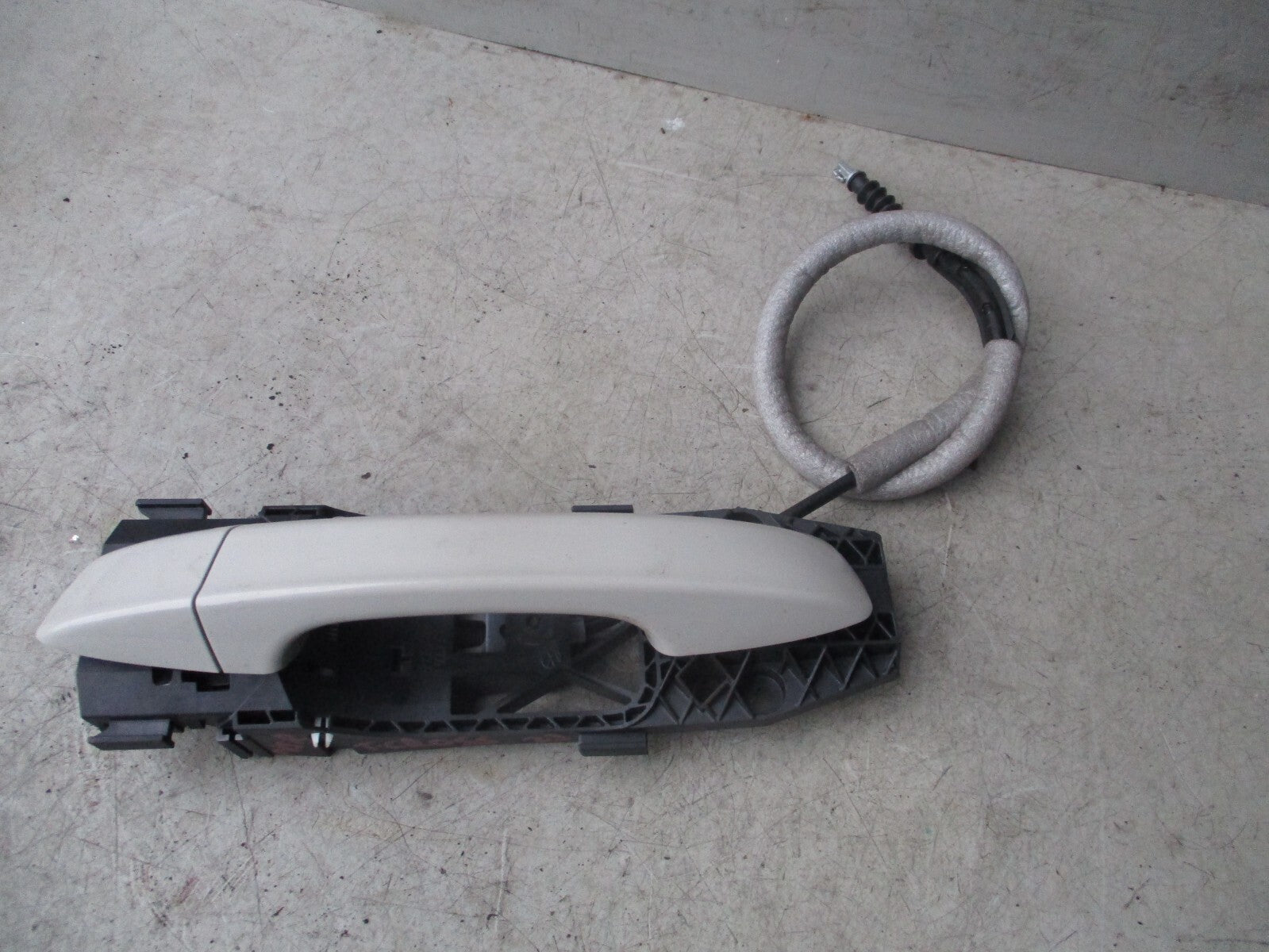 2023 VW VOLKSWAGEN T CROSS NSR PASSENGER SIDE REAR EXTERIOR DOOR HANDLE GREY