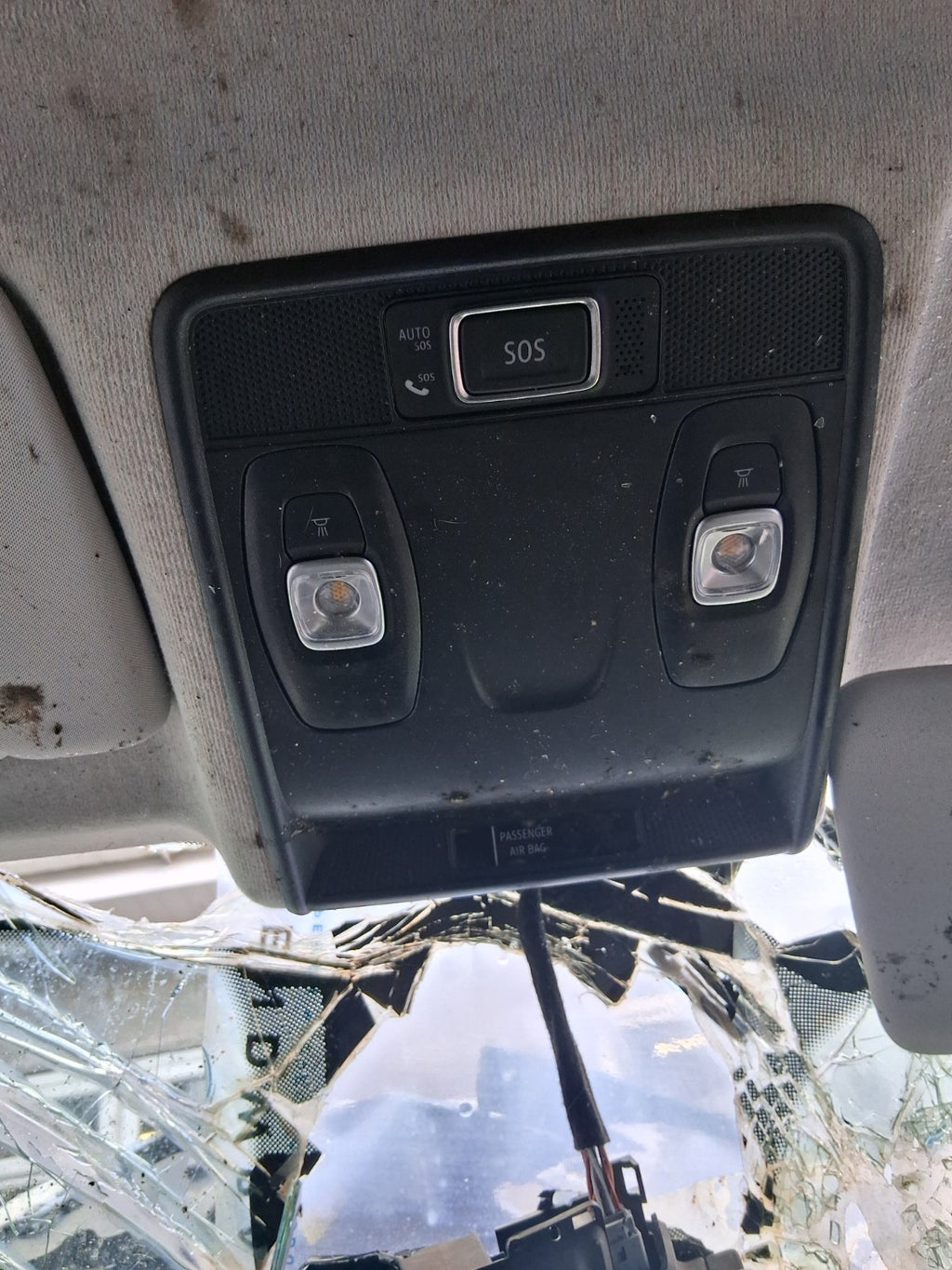 2024 RENAULT CLIO FACELIFT MK5 FRONT INTERIOR ROOF READING COURTESY LIGHT
