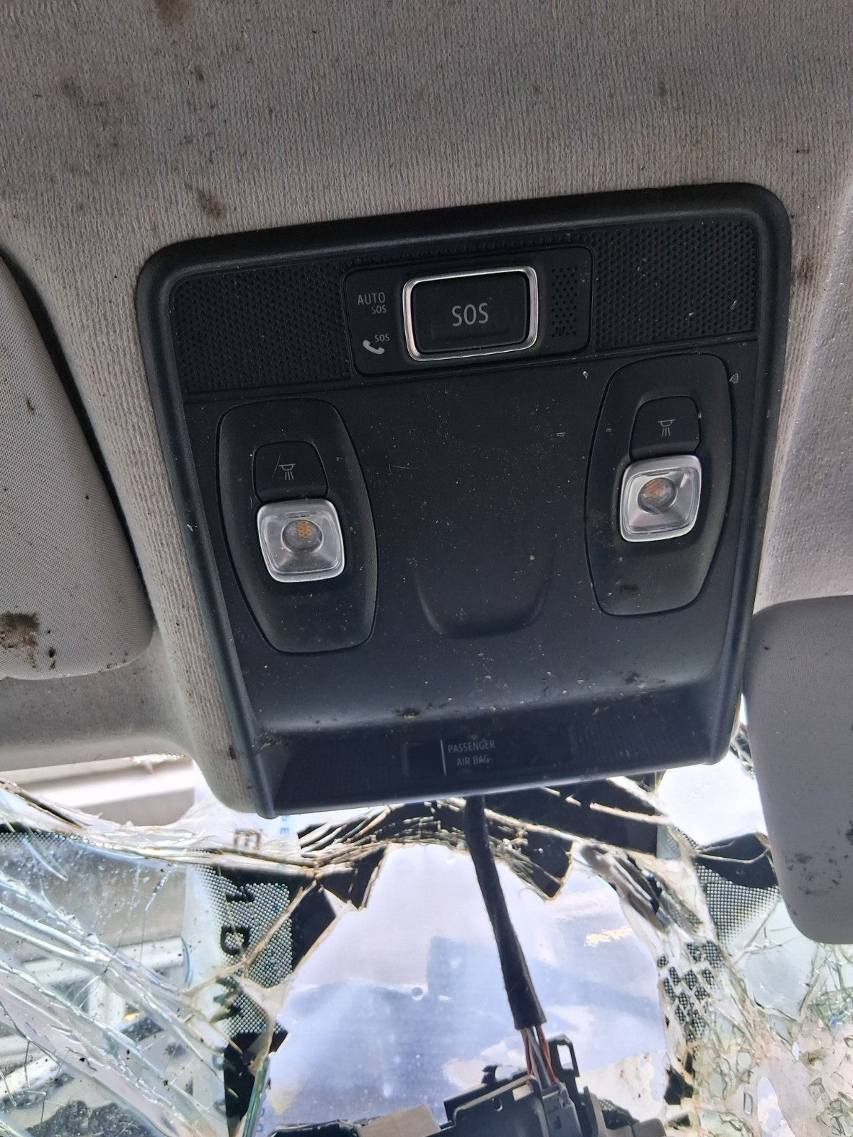 2024 RENAULT CLIO FACELIFT MK5 FRONT INTERIOR ROOF READING COURTESY LIGHT