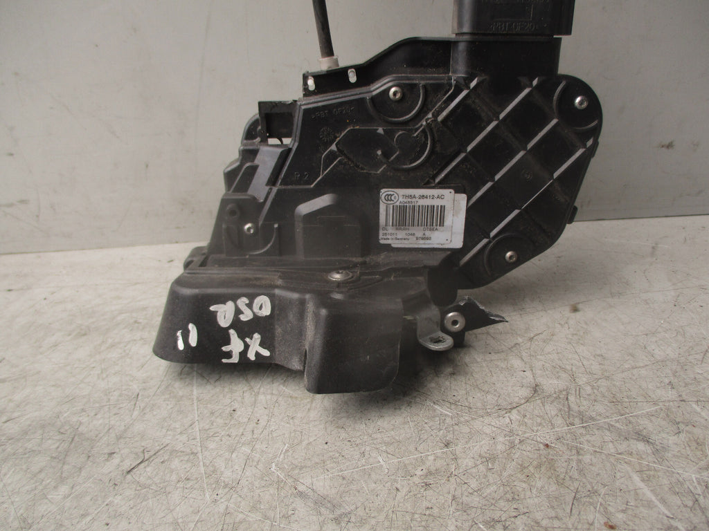 2011 JAGUAR XF X250 OSR DRIVER SIDE REAR CENTER DOOR LOCK LATCH 7H5A26412AC