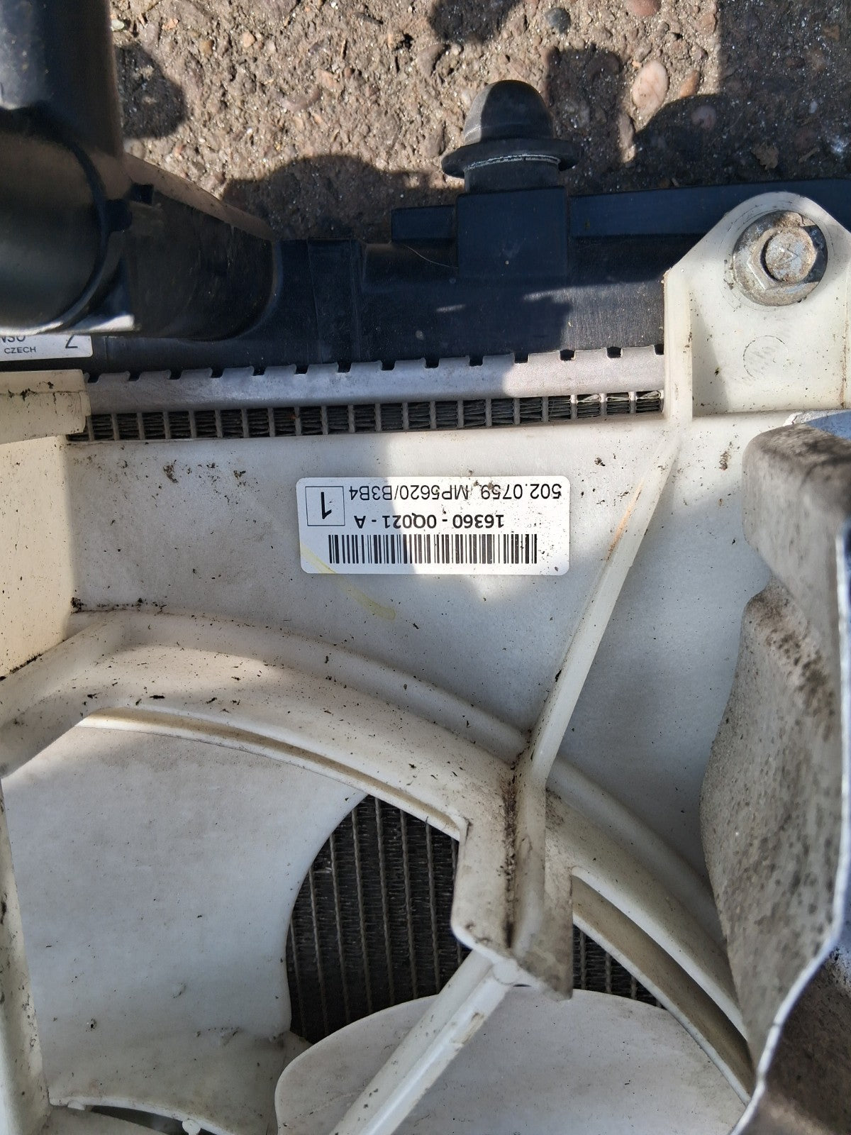 2019 TOYOTA AYGO MK2 1.0 PETROL RADIATOR RAD PACK 88450YV020