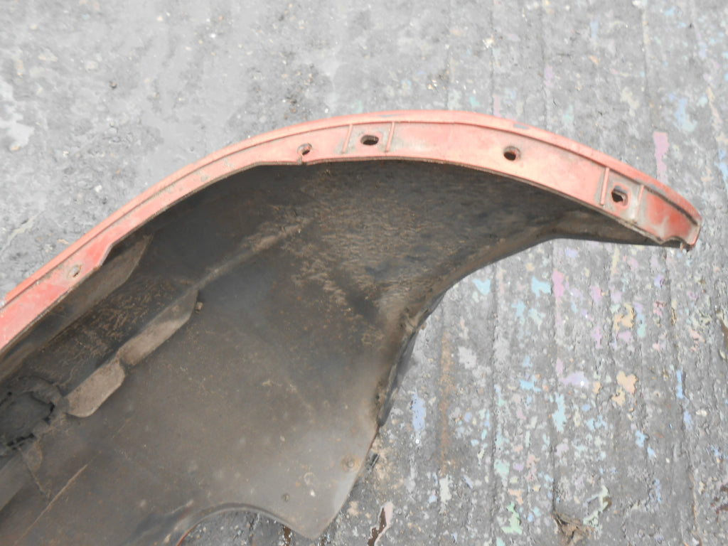 DAWOO MATIZ 1999 COMPLETE REAR BUMPER ORANGE