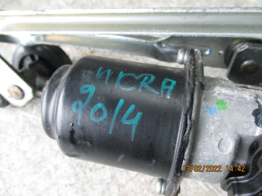 NISSAN MICRA 2014 MK4 FRONT WINDSCREEN WIPER MOTOR WITH LINKAGE