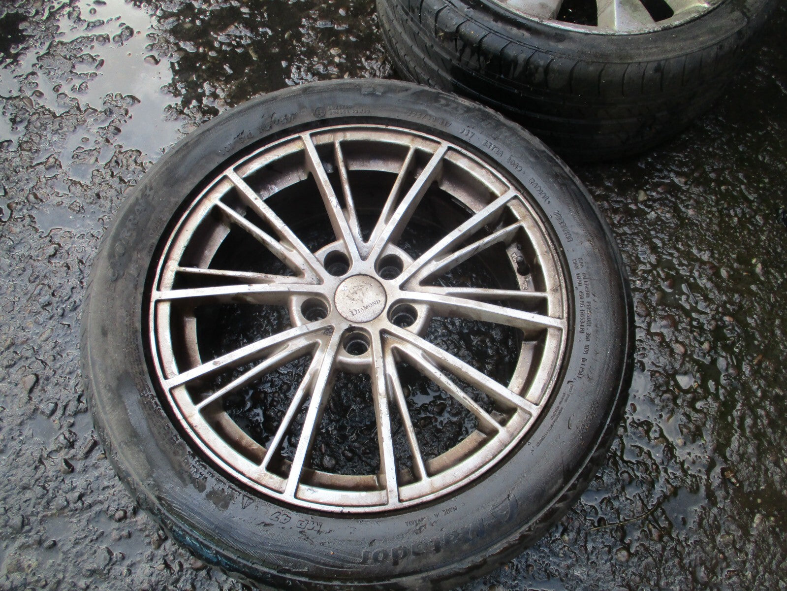 FORD MONDEO MK4 2010 17 INCH ALLOY WHEEL WITH TYRE 225/50R17