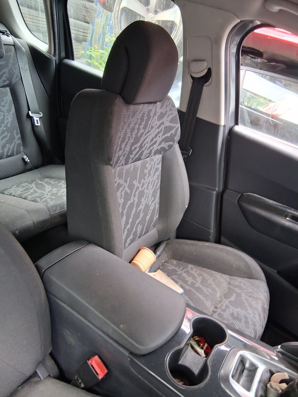 2012 PEUGEOT 3008 MK1 NSF PASSENGER SIDE FRONT LEFT FABRIC COMPLETE SEAT