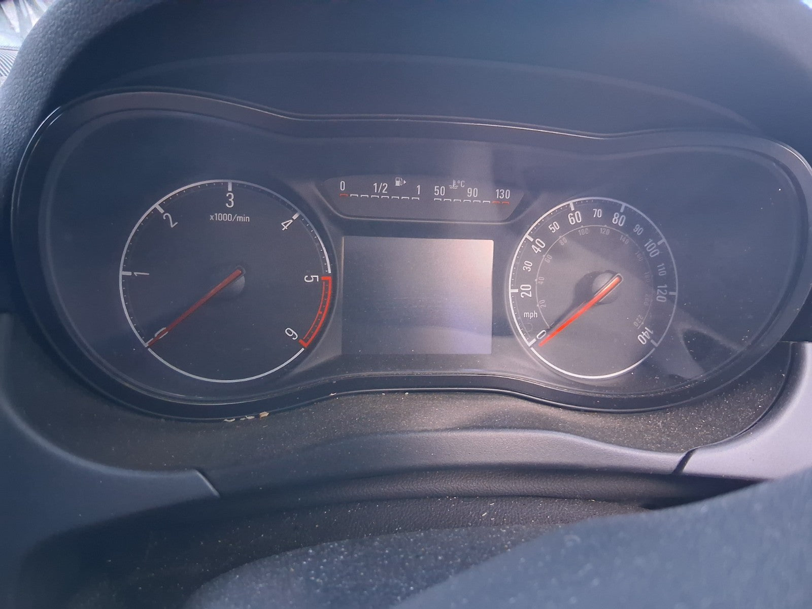 2018 VAUXHALL CORSA E CORSA VAN 1.2 DIESEL SPEEDO SPEEDOMETER INSTRUMENT CLUSTER