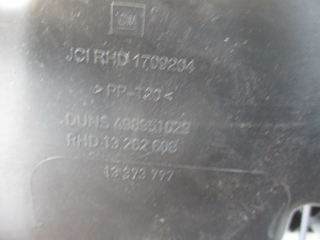 VAUXHALL ASTRA J MK6 BLACK GLOVE BOX FRONT 1709264