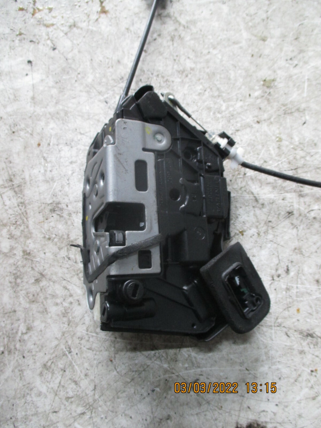 VW VOLKSWAGEN POLO 2017 OSR DRIVER SIDE REAR DOOR LOCK MECH 6R4839016E