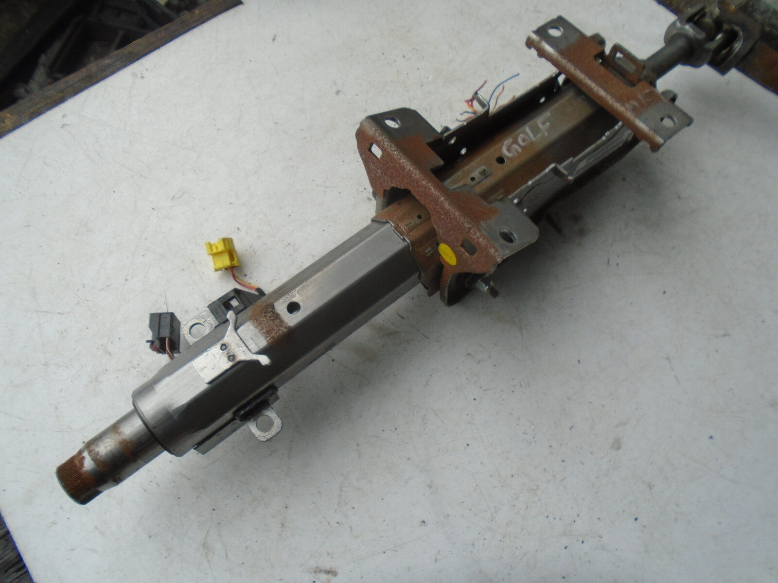 VW VOLKSWAGEN GOLF MK7 2018 STEERING COLUMN 5Q2419502P