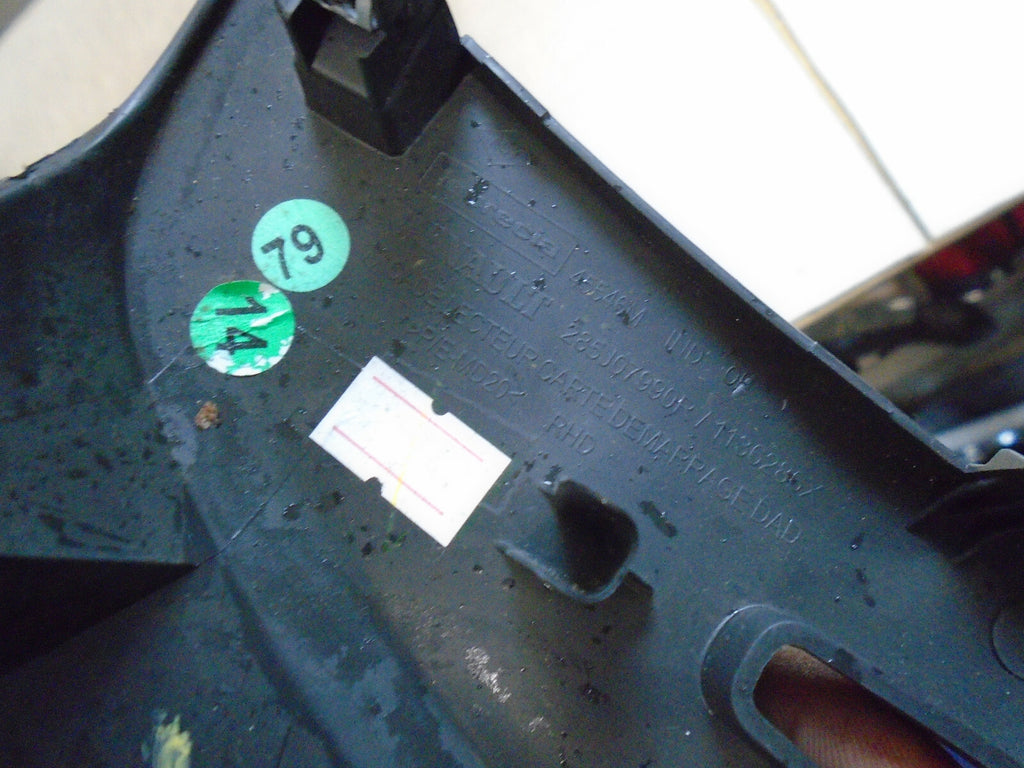RENAULT CLIO MK4 2019 KEY CARD INSERT SURROUND TRIM 285J07990R
