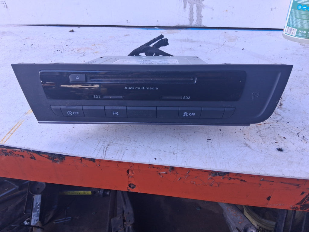 AUDI A6 C7 2017 RADIO CD PLAYER STEREO HEAD UNIT 4G1035192F