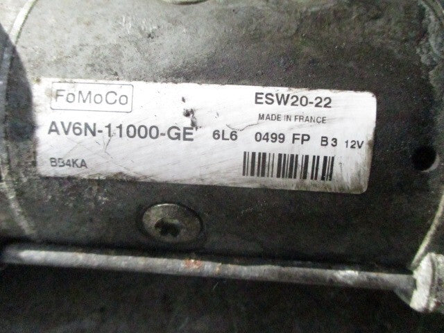 2015 FORD FOCUS MK3 1.5 TDCI DIESEL STARTER MOTOR AV6N11000GE