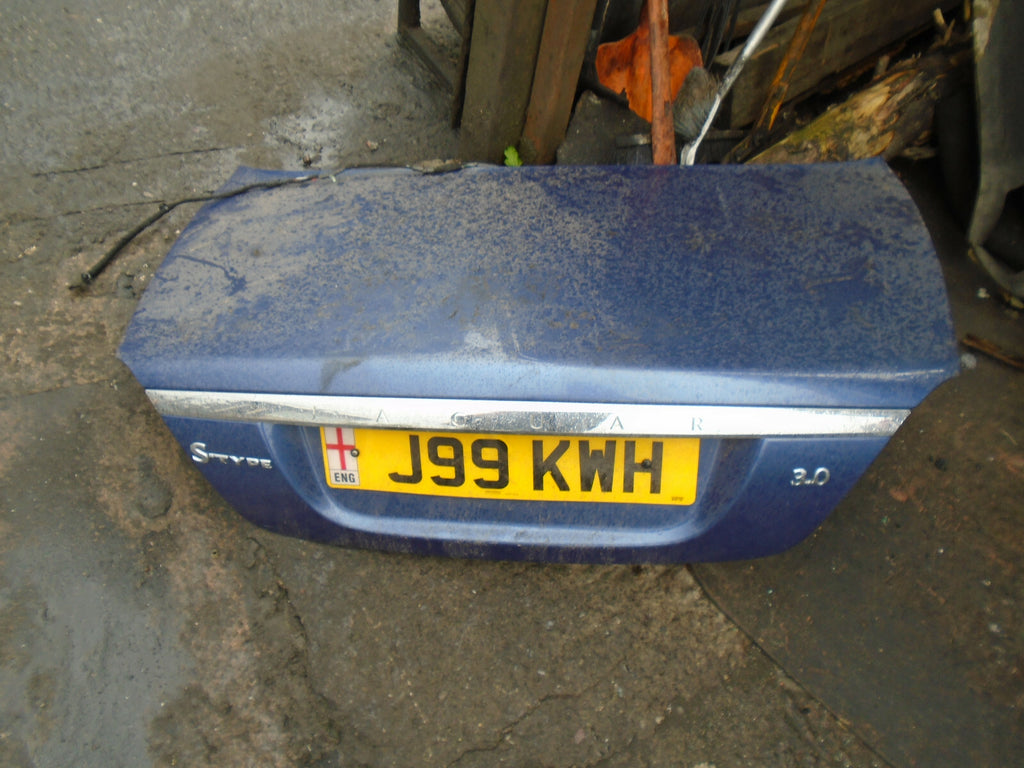 JAGUAR S TYPE 2004 - 2007 FACELIFT COMPLETE BOOTLID TAILGATE BLUE BLUE BOOT LID