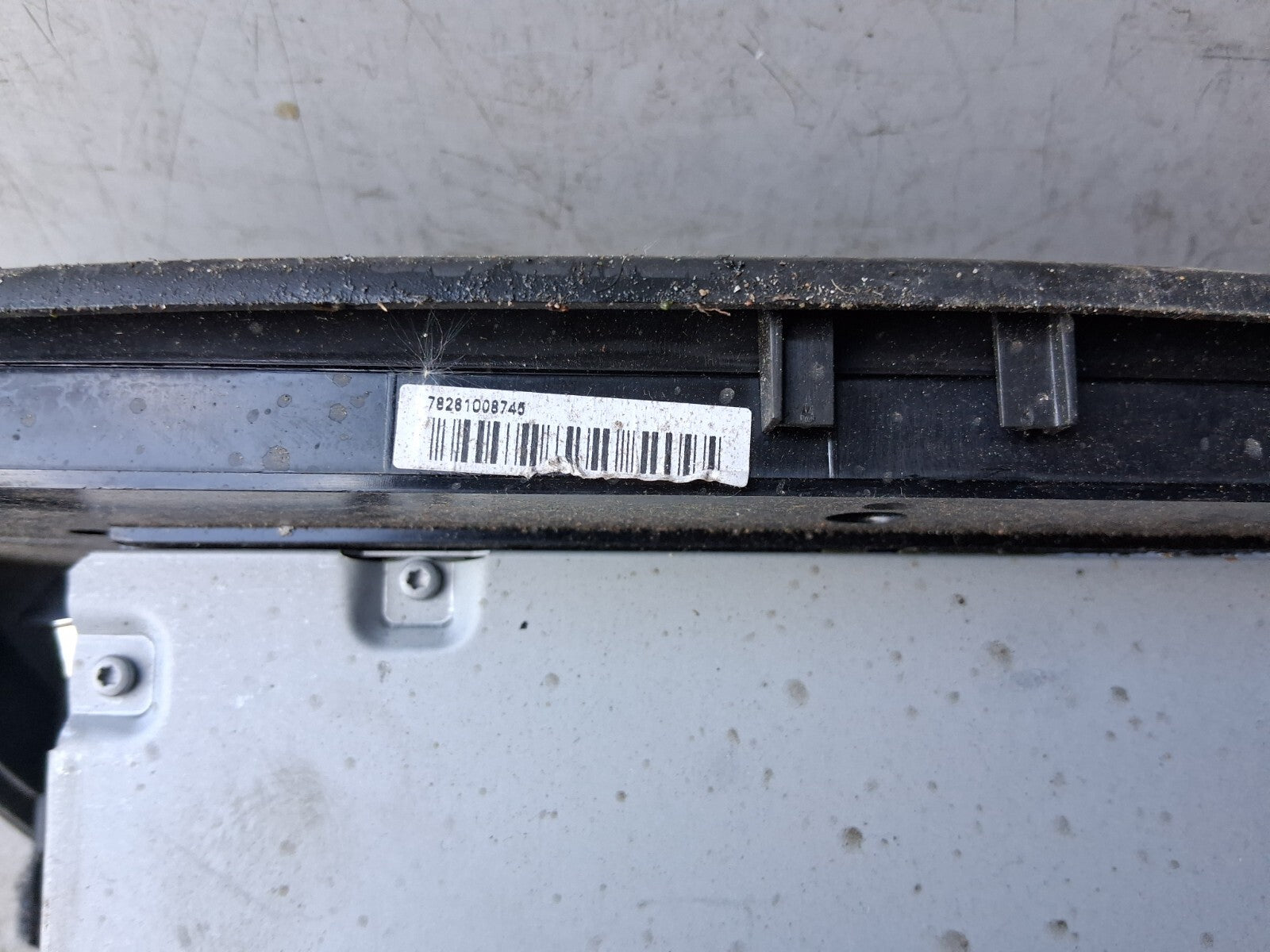2015 PEUGEOT BIPPER RADIO CD PLAYER STEREO HEAD UNIT 7643727316