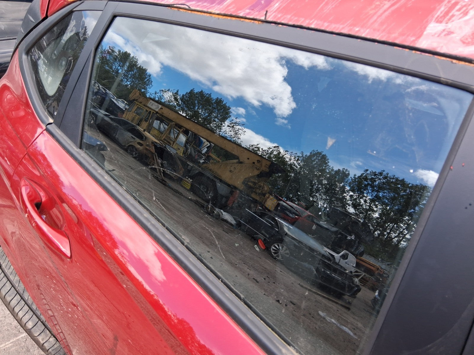 2026 HYUNDAI I20 MK3 OSR DRIVER SIDE REAR WINDOW GLASS