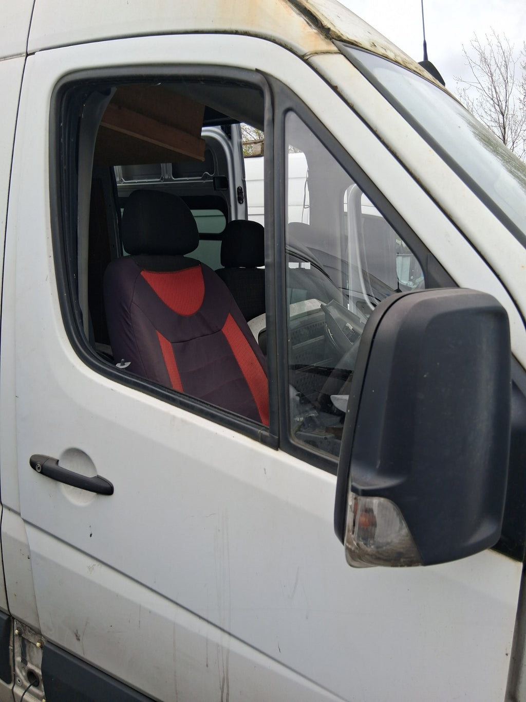 2016 MERCEDES SPRINTER MK2 W906 OSF DRIVER SIDE FRONT LEFT BARE DOOR WHITE