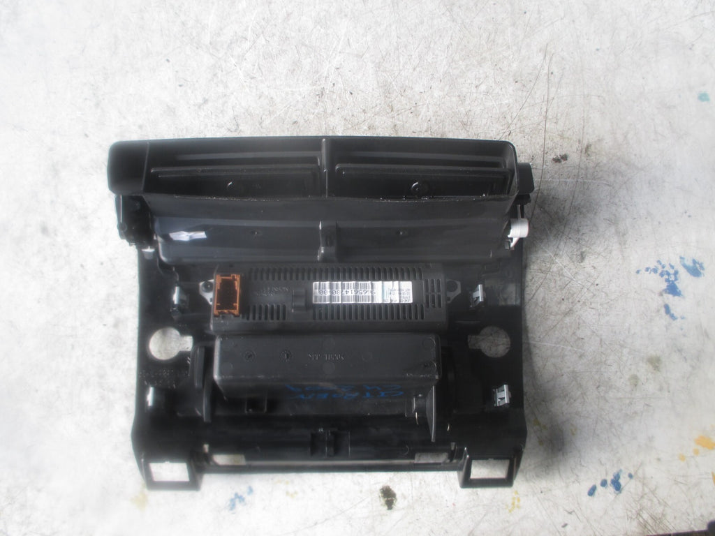 2009 CITROEN C4 MIDDLE DASH CLOCK DISPLAY 9665614780