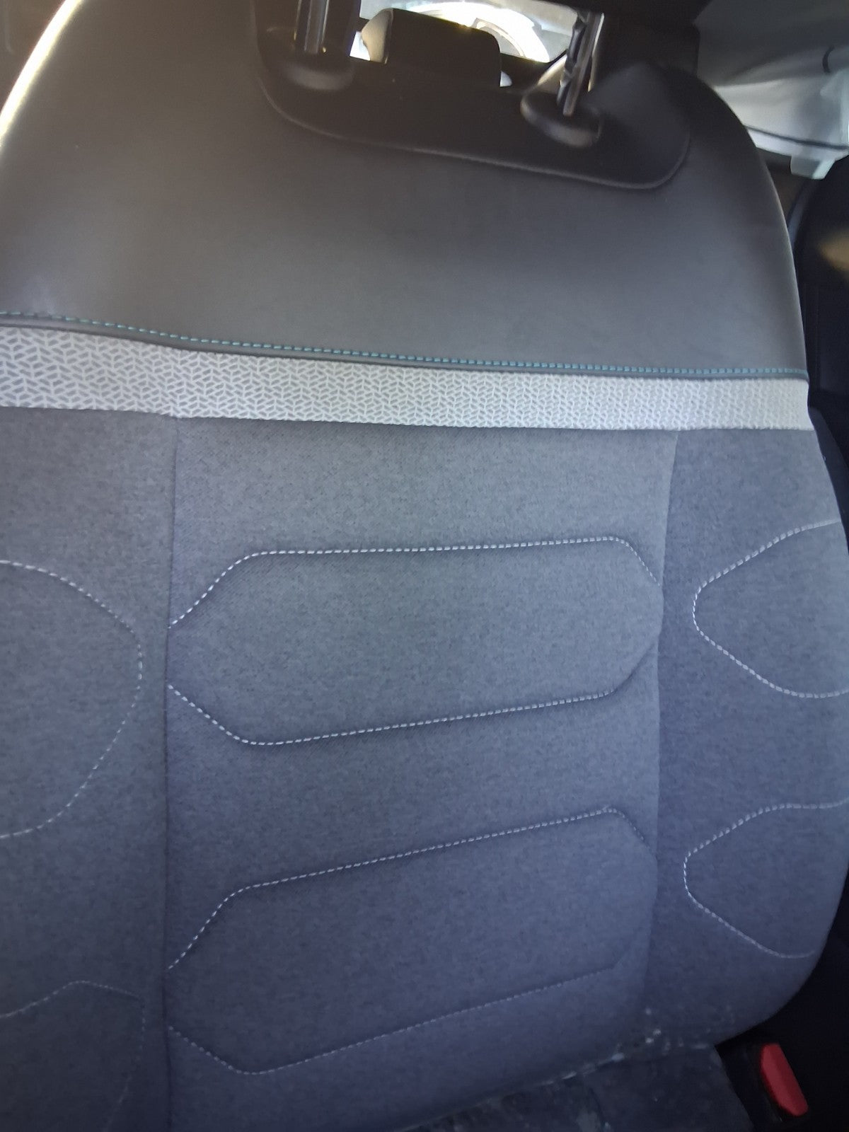2023 CITROEN C4 MK3 OSF DRIVER SIDE FRONT RIGHT COMPLETE SEAT HALF LEATHER