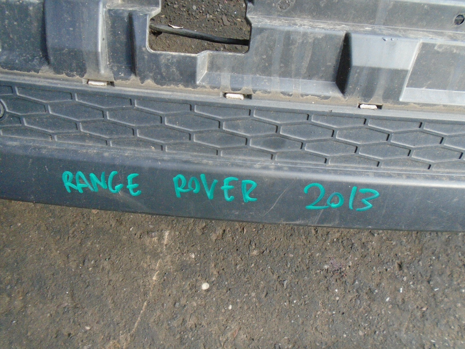 RANGE ROVER EVOQUE 2013 L538 REAR BUMPER