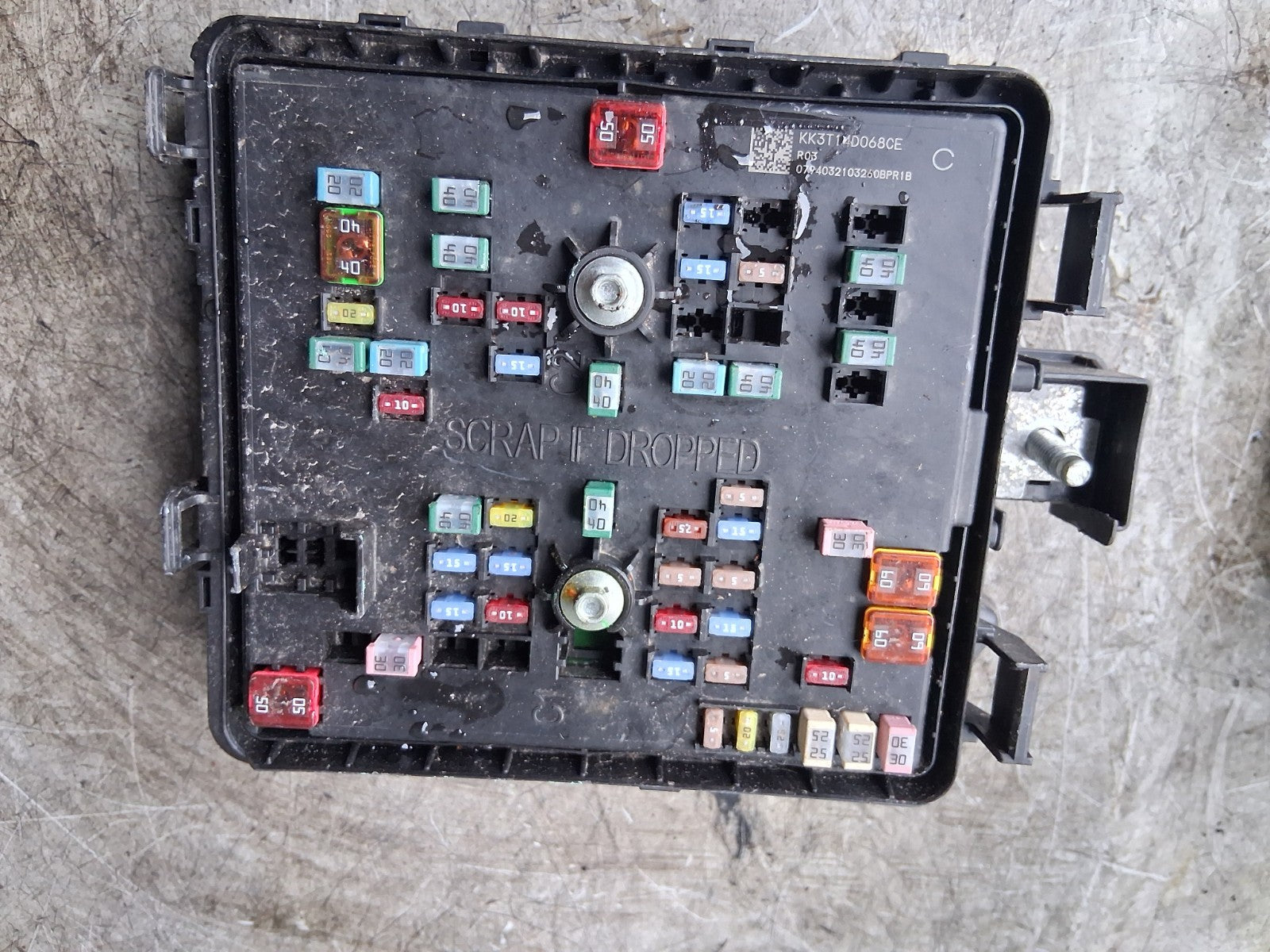 2021 FORD TRANSIT 350 MK8 FUSE BOX RELAY BOX KK3T14D068CE