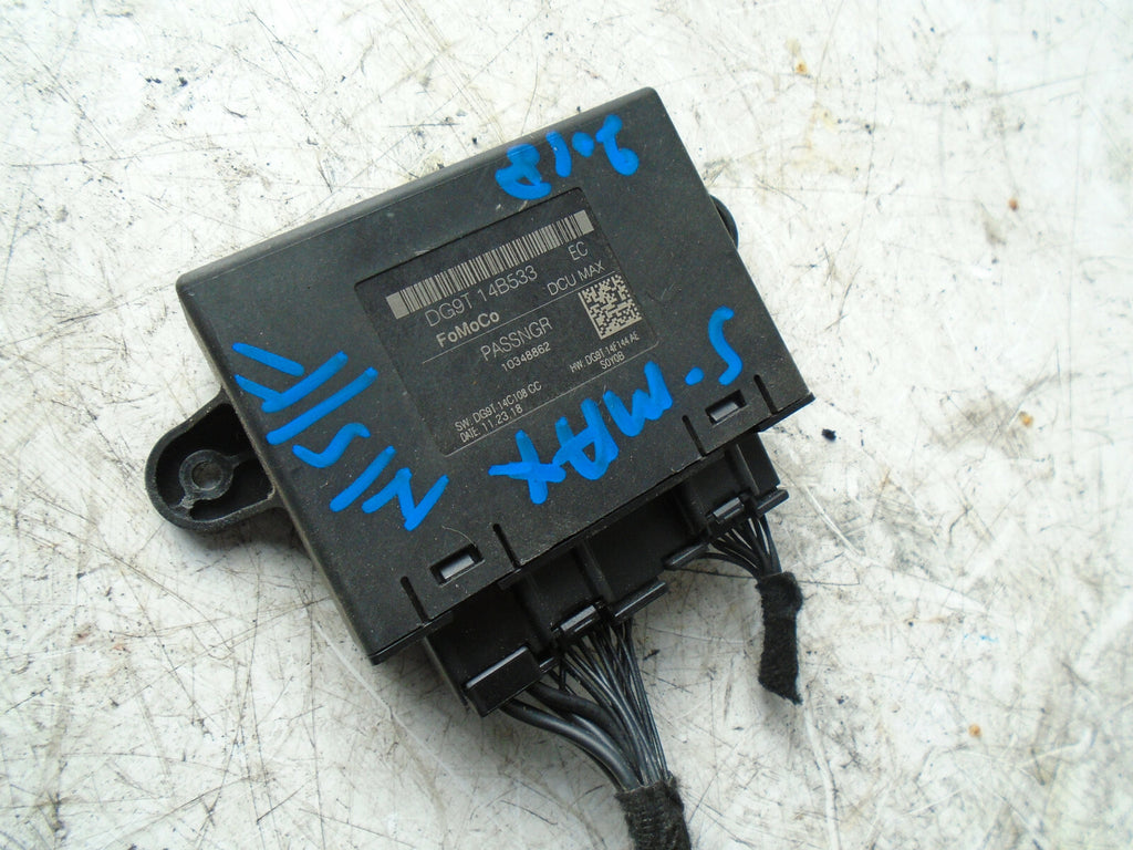 FORD MONDEO MK5 2017 NSF PASSENGER SIDE FRONT DOOR CONTROL MODULE DG9T14B533EC