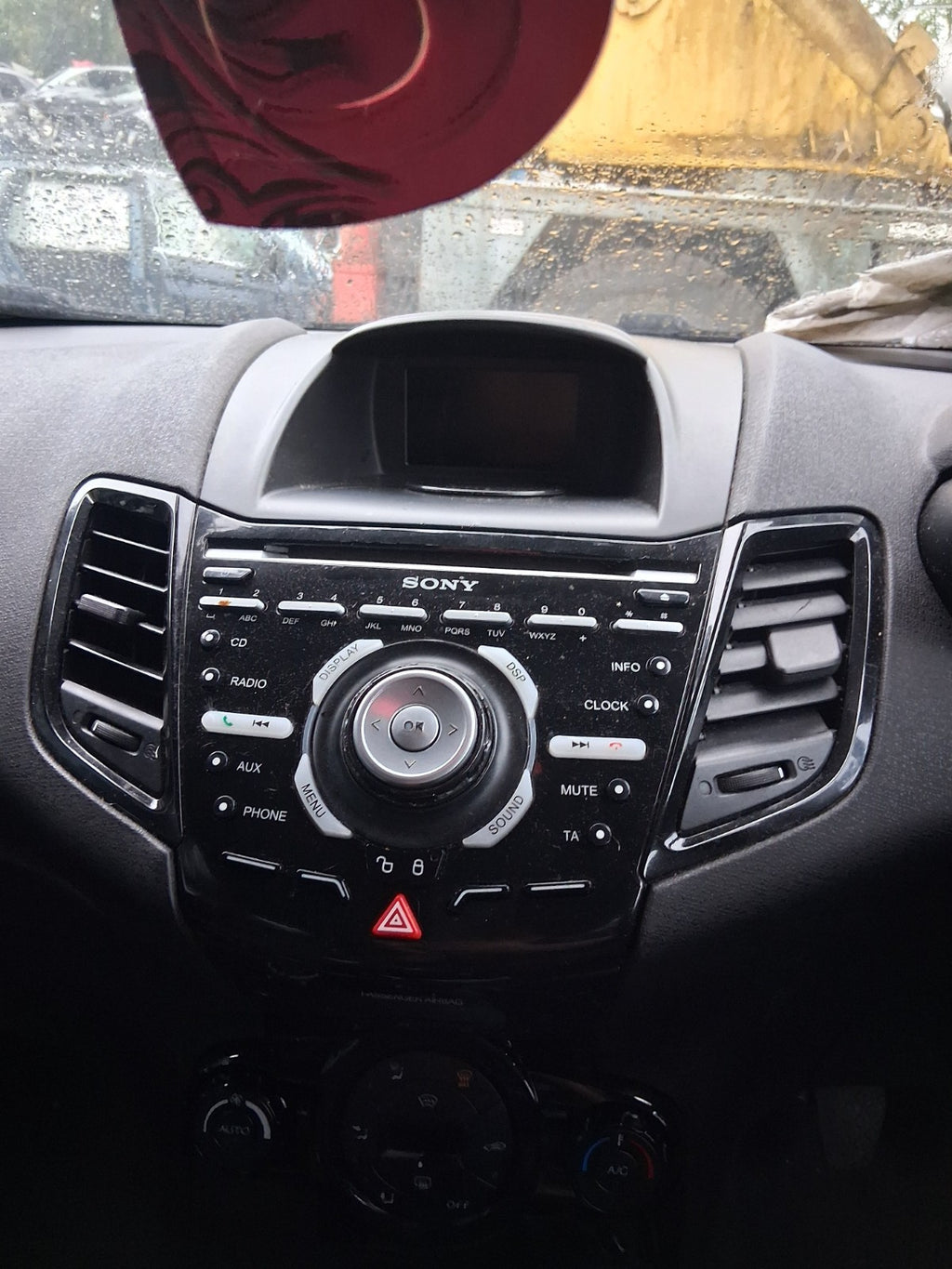 2014 FORD FIESTA MK7 RADIO CD PLAYER TRIM COVER PANEL