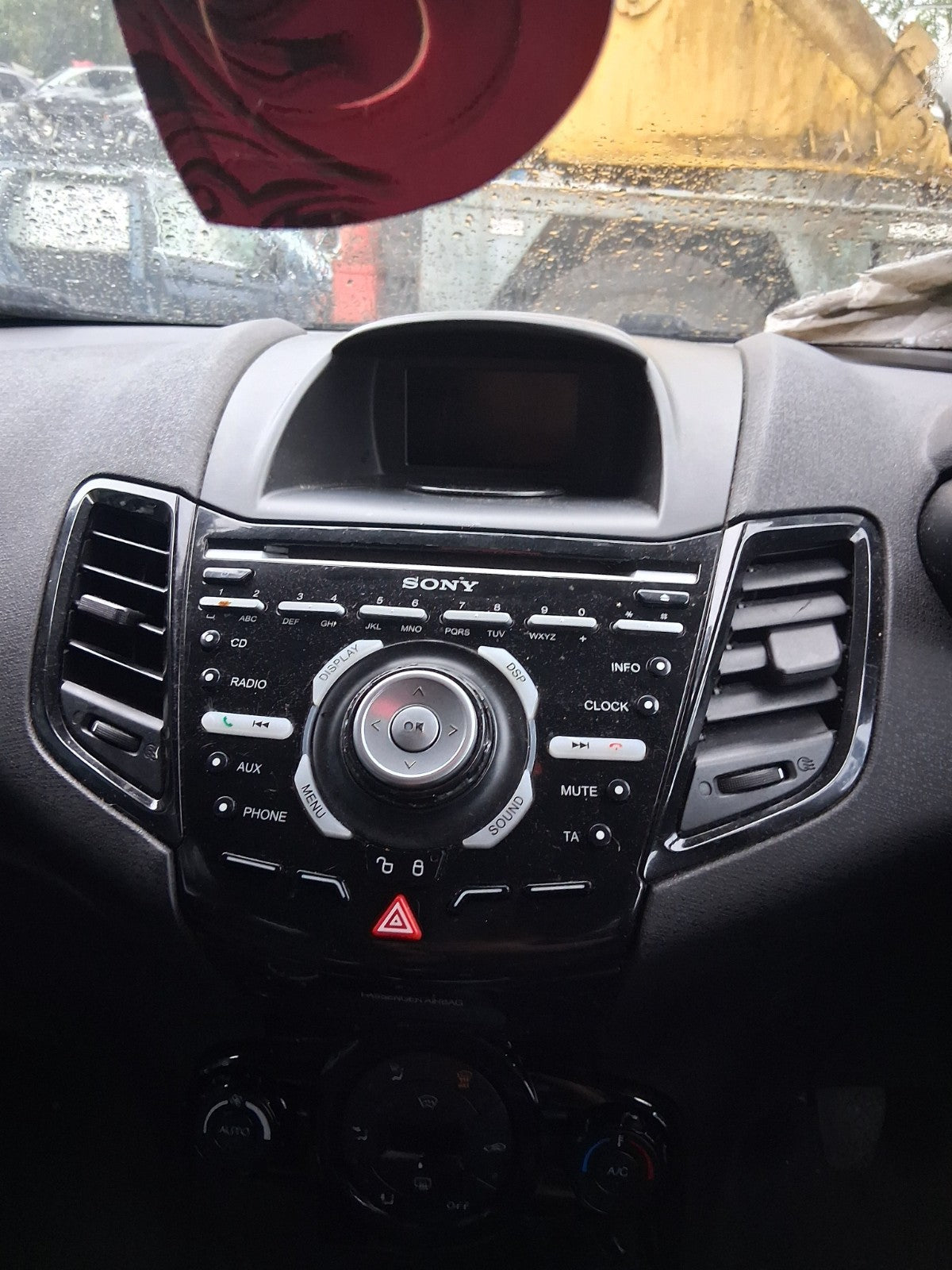 2014 FORD FIESTA MK7 RADIO CD PLAYER TRIM COVER PANEL