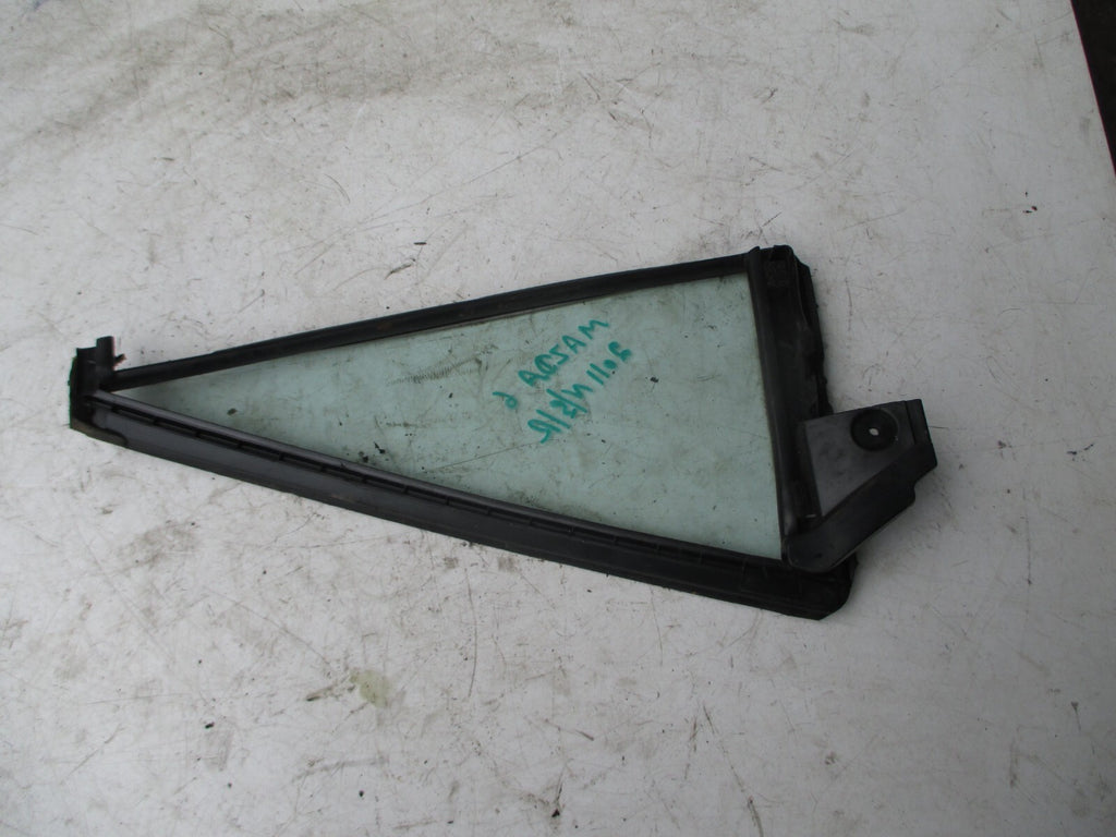 MAZDA 6 2011 NSR PASSENGER SIDE REAR QUARTER SMALL WINDOW GLASS 43R-00011