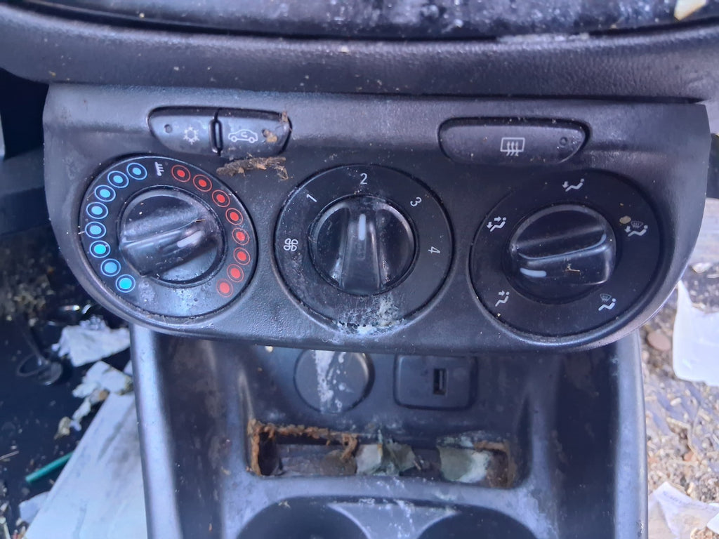 2016 VAUXHALL CORSA E AC HEATER CLIMATE CONTROL SWITCH PANEL