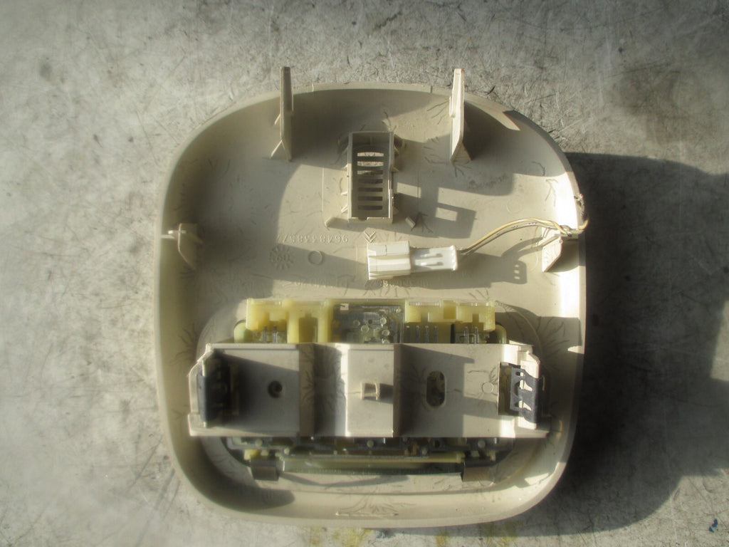 2009 CITROEN C4 FRONT INTERIOR ROOF LIGHT LAMP 9648338577