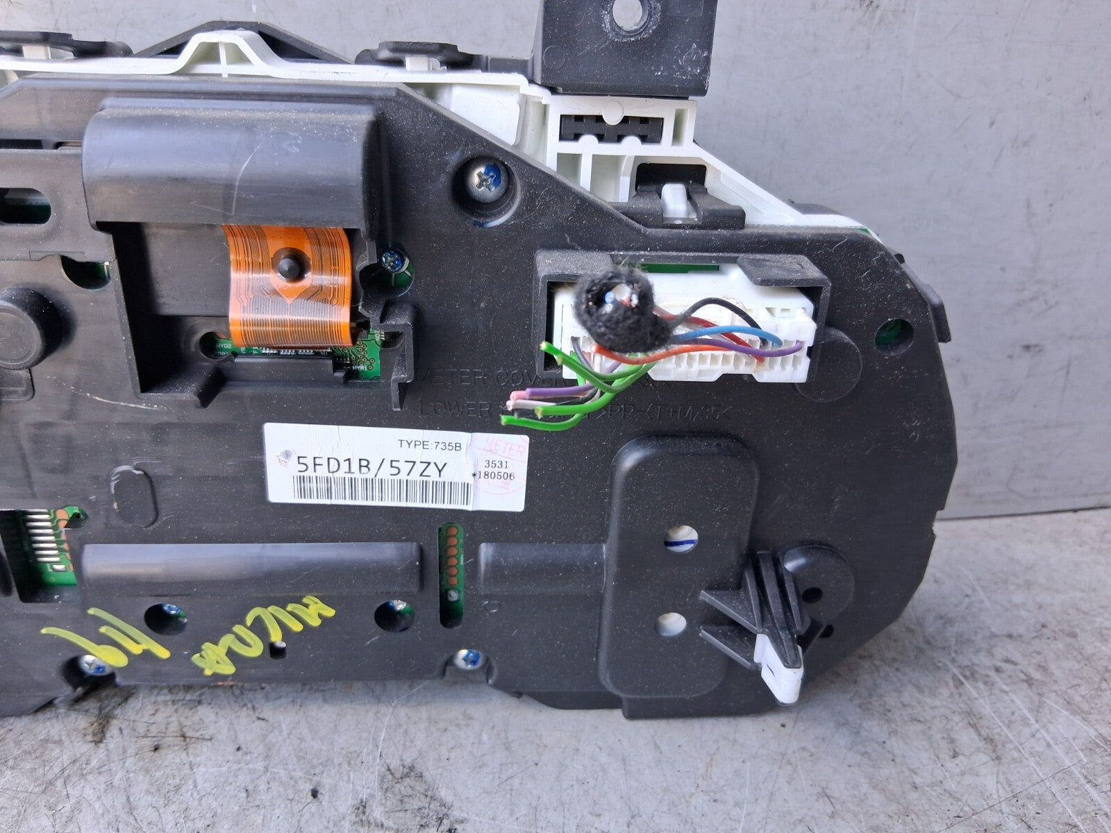 2019 NISSAN MICRA K14 SPEEDO SPEEDOMETER INSTRUMENT CLUSTER GAUGE