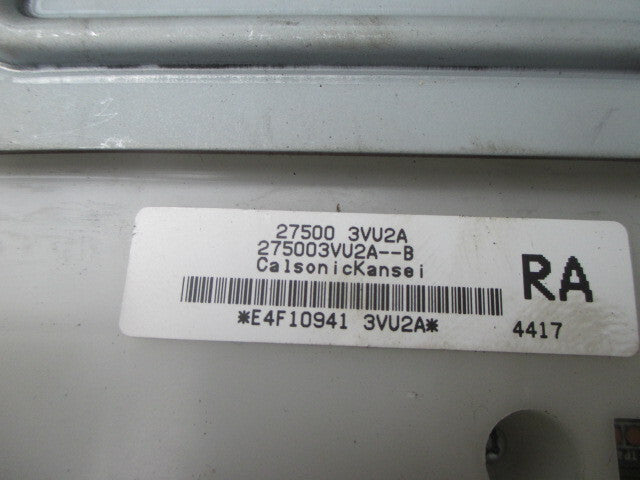 NISSAN NOTE E12 2015  A/C HEATER CLIMATE CONTROL PANEL 275003VU2A