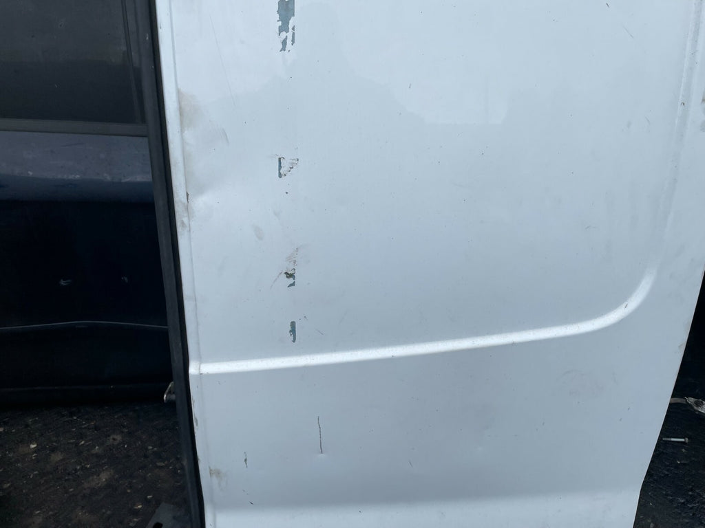 VAUXHALL VIVARO MK1 2007 OSR DRIVER SIDE REAR DOOR WHITE