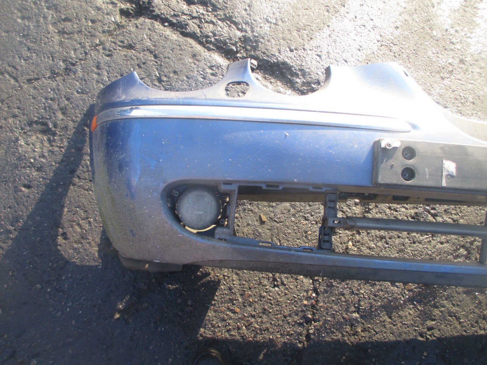 JAGUAR S TYPE 2004 - 2007 FRONT COMPLETE BUMPER BLUE