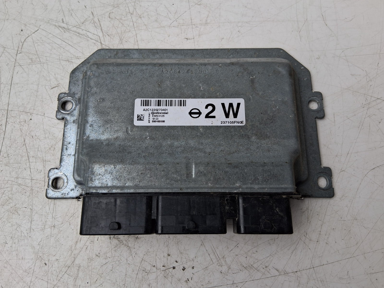 NISSAN MICRA K14 2017 0.9 PETROL ECU ENGINE CONTROL MODULE UNIT 237105FN0E